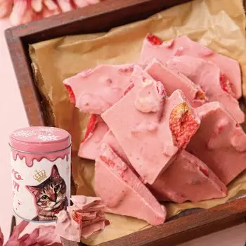 TOKYO CROWN CAT Кот из Токио Корона Сломанный Шоколад Клубника Подарок на День Шоколад Шоколад Сувенир Токио Кошка Сувенир Сладости Подарок Кидзитора