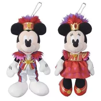Tokyo Disney Resort Минни, Минни, Микки, Минни, набор плюшевых значков Disneyland O! & [Токио Лимитед]