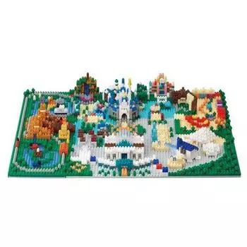 Tokyo Disney Resort Tokyo Disneyland Diorama style nanoblock для Tokyo Disney [Ограниченный курорт]
