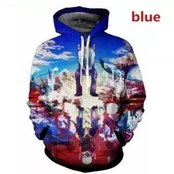 Tokyo Ghouls 3D Толстовка с капюшоном 3D Толстовка Tokyo Ghouls S