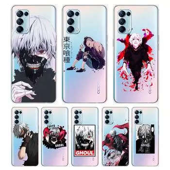 Tokyo Ghouls Art для OPPO Reno7 SE 6 5 ZF 4G 5G Find X2 X3 Neo Lite Pro Plus прозрачный мягкий чехол для телефона Coque OPPO Reno5 F 4G