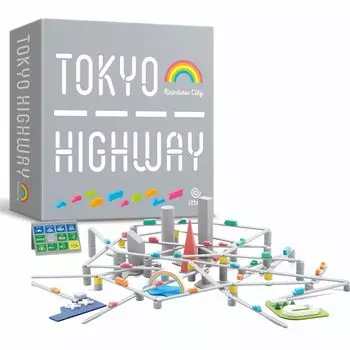 Tokyo Highway Rainbow City до 4 30 с 8 лет Совет большой подарок для вечеринки [Itten Official] (2 человека, минут, старый) игра, группа, машина,