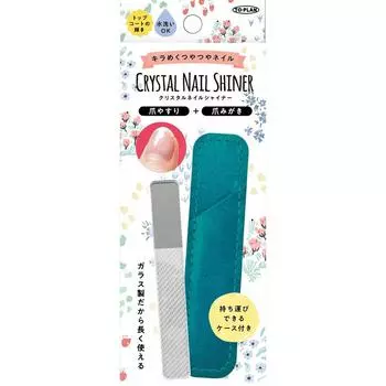 Tokyo Kikaku Hanbai TO-PLAN Crystal Nail Shiner N 1 шт. Другое (проверьте замки, очистители языка и т. д.) Уход за кожей:Косметические средства Чтобы придать ногтям форму, поместите