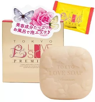 Tokyo Love Soap Premium с мини-мылом для деликатной кожи Beautiful Jamu Rose 100 г 15 г, Зона, Мыло, Аромат, VIO, Увлажняющий, Увлажняющий, Кондиционирующий,