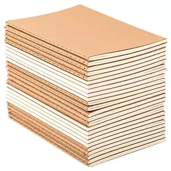 Tokyo Monoyashiki A5 Notebook Plain Set Stylish Horizontal Ruled Bulk Purchase 80 Pages 40 Sheets (30 Books)