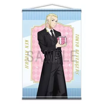Tokyo Revengers B2 Гобелен Кен Рюгудзи Оригинальная иллюстрация Ver.2 TPAN-T005-m03