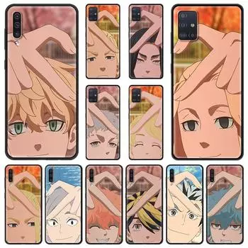 Tokyo Revengers Manjiro Sano аниме Than heart чехол для телефона Samsung Galaxy A51 A71 A21S A12 A11 A31 A52 A41 A32 A72 A02S чехол Samsung A11