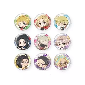 Tokyo Revengers Trading Mini Character Badge Cream Soda box ver. 9-piece