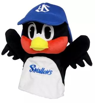 Tokyo Yakult Swallows официальный товар Tsubakuro кукла-марионетка мягкая игрушка высота 25 см