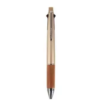 Tokyu Hands Mitsubishi Pencil Шариковая ручка Многофункциональная Jet Stream 4 1 Шампань Золото & 0,5 мм