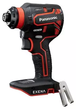 Только корпус дрели-шуруповерта Panasonic, совместимая с EXENA, перезаряжаемая, совместимая с ATTACH8, компактная дрель с автоматическим переключением BRAIN красный