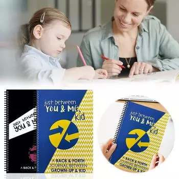 Только между тобой и мной, малыш - дневник «Назад и вперед», раскраска «Я и ты» для создания содержательных разговоров «Я к тебе» One Size