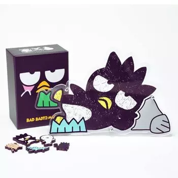 только несколько Sanrio Официальный Деревянный Пазл Badtz Bad Badtz Maru Взрослый Пазл Подарок Подарок Юбилей День Рождения Интерьер Поставляется со специальным