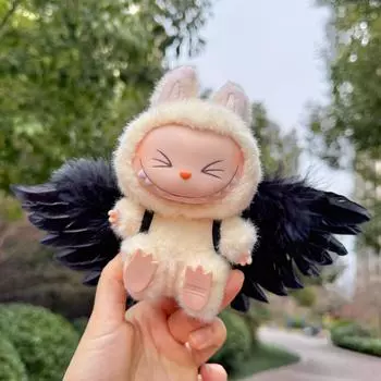 Только одежда - 1-е и 2-е поколение Lafufu одежда кулон одежда для куклы для вечеринки крылья ангела из перьев