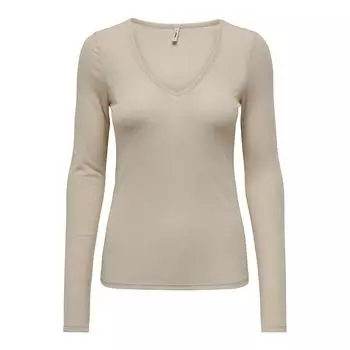 ТОЛЬКО женские топы с длинными рукавами и V-образным вырезом чёрный