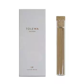TOLEWA Incense LW Lavender Woody 35 bottles Incense