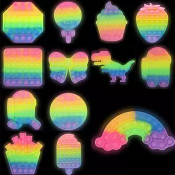 Толкать Пузырь игрушка Декомпрессионная игрушка Взрослый Стресс Снятие стресса Игрушка Сенсорная игрушка Антистресс игровая игрушка Паопаоле Игрушка Антистресс Непоседы игрушечные бусины Run Human 12.5*15.5cm