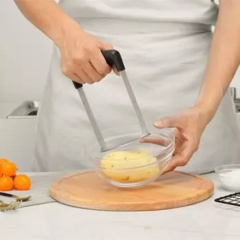 Толкатель для картофеля из нержавеющей стали, давилка для картофеля, рисер, пюре, машина для приготовления фруктового сока, гладкая дробилка для картофельного пюре, кухонный гаджет