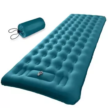 [Толщина 13 см, ширина 70 см] Воздушный коврик, с ножным управлением, GDREAMT, для сна в машине, для гостей, для использования на открытом воздухе, удобный для сна, герметичный