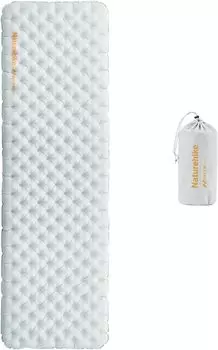 Толщина коврика Naturehike Air составляет около 8 см. Высокий показатель R. Низкотемпературный или выше. Сверхлегкий кемпинговый коврик 3,2 -8 . коричневый