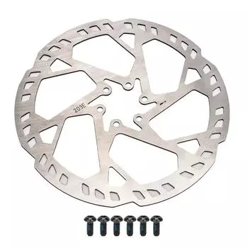 Толщина ротора тормозного диска велосипеда 2,3 мм для электросамоката (203мм)