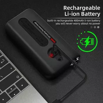 Толщиномер покрытия аккумуляторный инструмент для проверки толщины автомобильной краски 0,1 мкм/0-1500 мкм Fe/NFe гальваническое покрытие металла автоматическое обнаружение