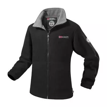 Толстая фланелевая двухсторонняя флисовая куртка для мужчин на осень и зиму, теплая и повседневная свободная куртка большого размера XXXL чёрный