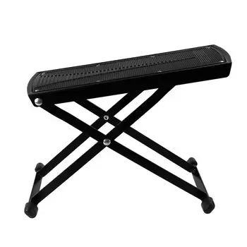 Толстая гитара 6 высота гитара гитара сделана из резины гитара акустическая гитара классическая подставка для ног подставка для ног, регулировки, педаль, складная, чёрный