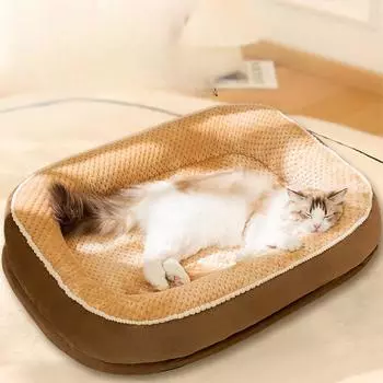 Толстая и теплая кошачья будка для осени и зимы. Милый сон. Подиум для кошек. Будка для маленьких собак. Глубокий сон. Питомник для домашних животных. S