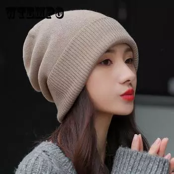 Толстая и теплая соломенная плюшевая шапка из натурального кроличьего меха, женская зимняя морозостойкая меховая шапка, шерстяная шапка Baotou One size