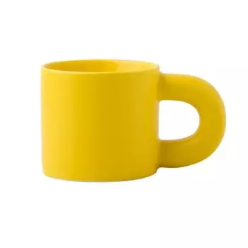 Толстая круглая ручка, кружки-новинки, керамический контейнер для молока, креативная милая кружка с толстой ручкой, офис