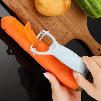 Толстая многофункциональная терка для очистки овощей с двойной головкой и строгальным станком двойного назначения