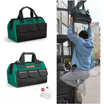 Толстая парусиновая ткань Оксфорд, рабочая сумка для инструментов, большая сумка для хранения ремонта