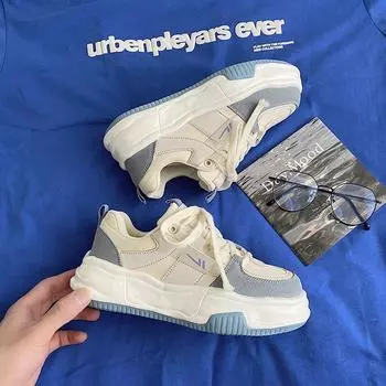 Толстая подошва, удобная модная мужская обувь 2024 года, новая летняя мужская повседневная обувь, легкая износостойкая обувь для отдыха на открытом воздухе для пар 44 35 бежевый