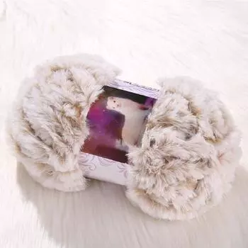 Толстая пряжа из синели, мягкая, приятная на ощупь, объемная, пушистая пряжа для вязания крючком, одеяло цвета карамель