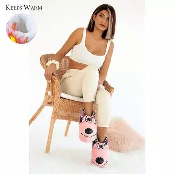 Толстая термальная нескользящая подошва Талисман унисекс Panduf A095-20 POWDER PLAID