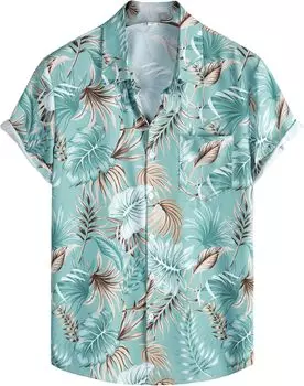 Толстая узорчатая корейская повседневная одежда для большого бизнеса, удобная для перемещения, для открытых помещений, легкая для коротких, весна-лето [J.STORE] Рубашка с узорами, классная, рубашка,