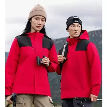 Толстая ветровка, теплая одежда для походов, женская спортивная одежда с длинными рукавами для походов на открытом воздухе, толстовка с капюшоном S