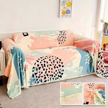 Толстая защита для дивана, мягкий многофункциональный диван-полотенце, удобный для домашних животных, простой в уходе чехол для дивана для дивана в гостиной 180x180cm