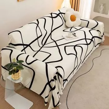 Толстая защита для дивана, мягкий многофункциональный диван-полотенце, удобный для домашних животных, простой в уходе чехол для дивана для дивана в гостиной 180x130cm