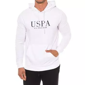 Мужская толстовка с капюшоном 67934 L белый