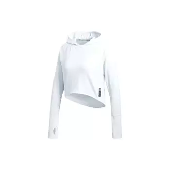 Толстовка Adidas Adapt Hoodie Breathable Pullover Sweatshirt Women Hoodies Light-Blue DZ9017 S