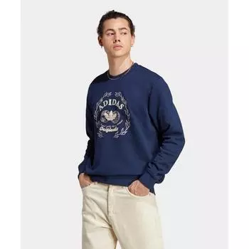 Толстовка ADIDAS с графическим рисунком - темно-синий IC5769