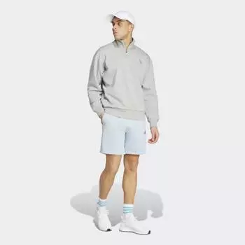 Толстовка Adidas Unisex Daily Iy6551 All Szn Fleece Quarter Zip Crew Sweatshirt AS