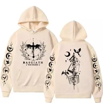 Толстовка Basgiath War-Sudadera с капюшоном S чёрный