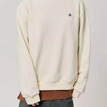 Толстовка BT21 KOYA BASIC цвета слоновой кости (M-L) M