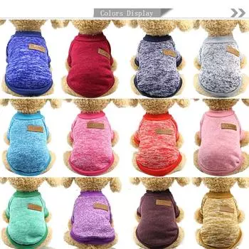 Толстовка Chaud Classique Pour Animaux De Compagnie Vtements Pour Chiots Et Chatons Manteau Pour Petits Chiens Свитера для собак S