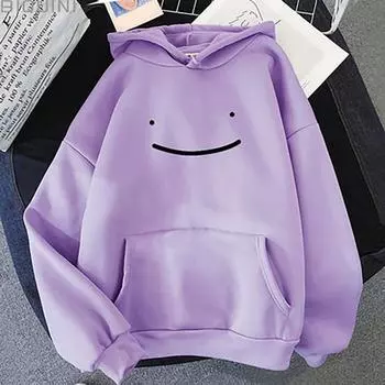 Толстовка Chic Unisex Kawaii Drawstring Осень для школы