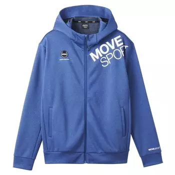 Толстовка Descente Full Zip Hoodie Stretch Training Running Blue M [Move Sports] синий