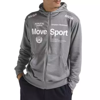 Толстовка Descente Light Smooth Sweatshirt Full Zip Hoodie Stretch Training Running ST4FSW41M S [Move Sports] GY01(ST4FSW41M)